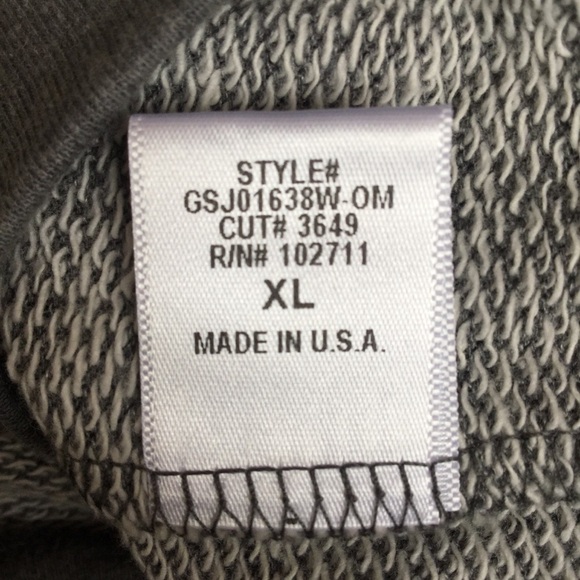 Olivia Moon Gray Top Size XL - Picture 5 of 6